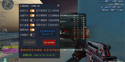 CF河马透视自瞄游戏效果截图